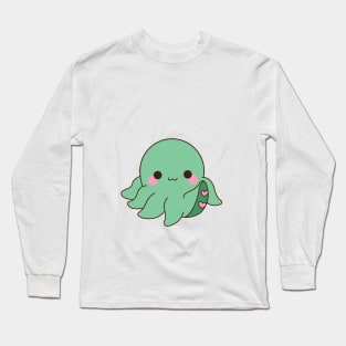 Cute Octopus Long Sleeve T-Shirt